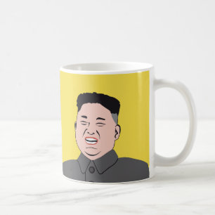 Laughing Kim Jong-un - two images Coffee Mug