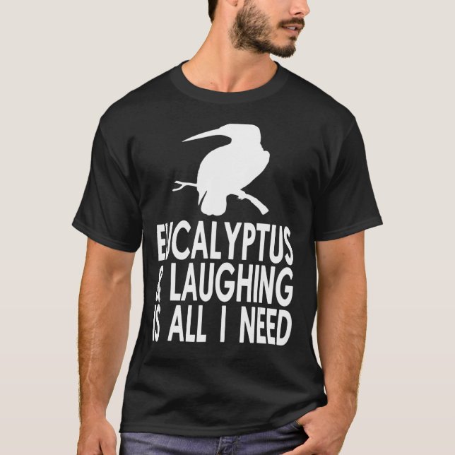 Laughing Kookaburra Design T-Shirt (Front)