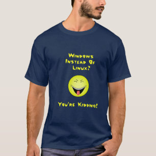 Laughing Linux T-Shirt