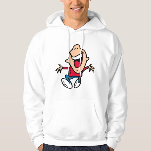 LAUGHING_MAN_2 HOODIE (Front)