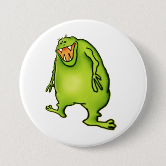 Laughing Monster Button (Front)
