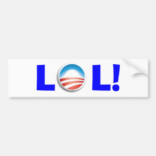 Laughing Out Loud at Obama Bumper Sticker