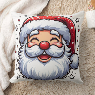 Laughing Santa Clause Cushion