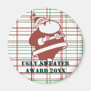 Laughing Santa Magnet