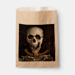 Laughing Skeleton Halloween Favour Bags