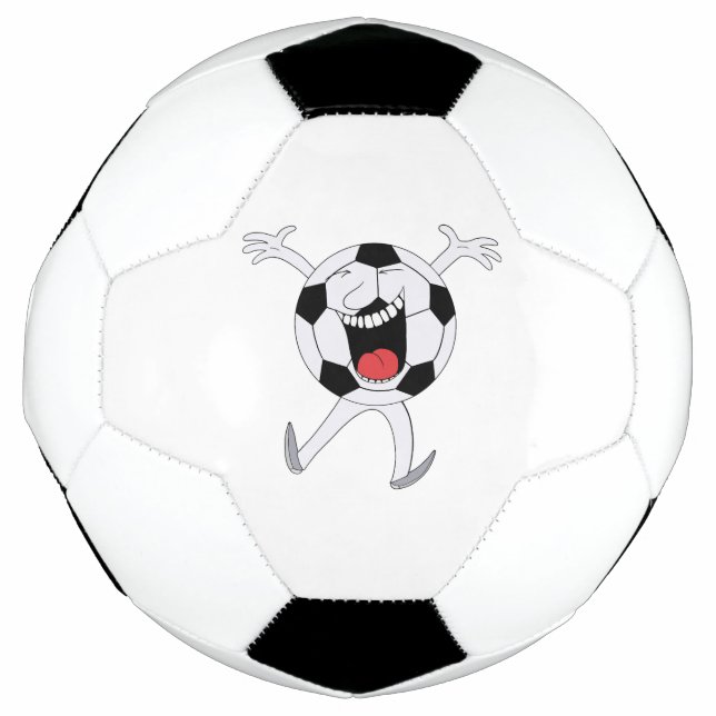 Laughing Soccer Ball Mascot (Front)