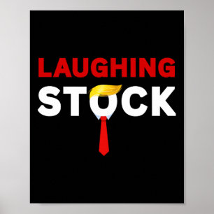 Laughing Stock Anti-trump Halloween Santa Costume  Poster