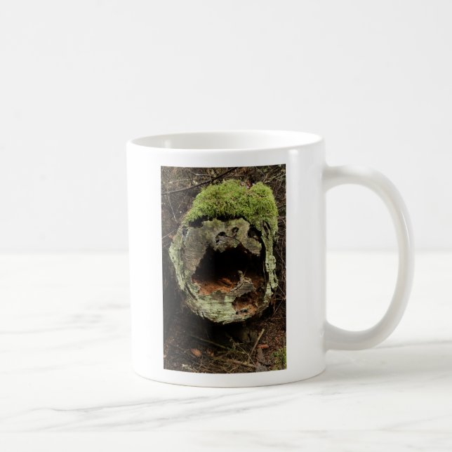 laughing-stump, Ask not at whom the stump laughs. Coffee Mug (Right)