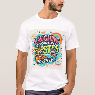 Laughing Through Life Besties Forever T-Shirt