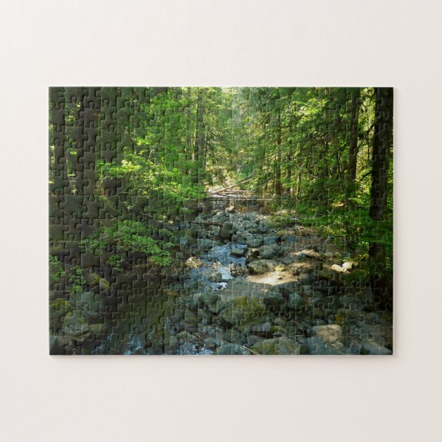 Laughingwater Creek at Mount Rainier National Park Jigsaw Puzzle (Horizontal)