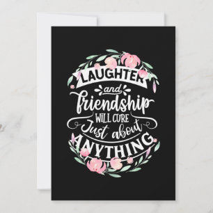 Laughter And Friendship Invitation