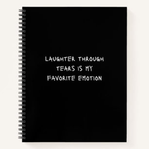 “Laughter Through Tears” Spiral Journal – Rainbow 