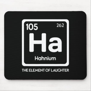Laughter Yoga Laughing Ha The Element Pun  Mouse Mat