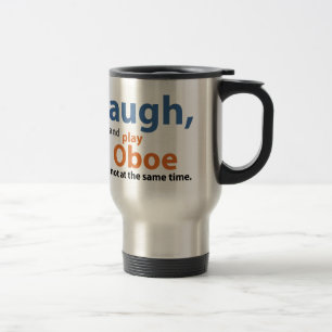 Laugn and Play Oboe Travel Mug