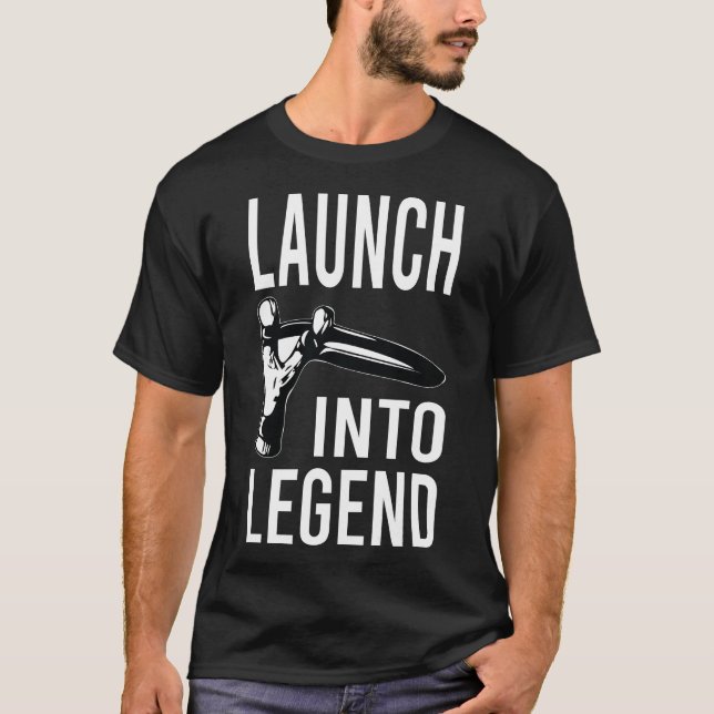 Launch into Legend - Punk Rock T-Shirt (Front)