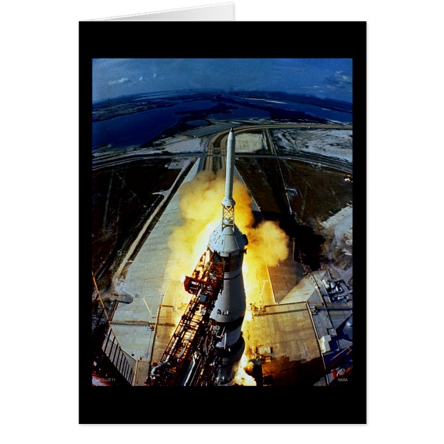 Launch of First Men to the Moon - Apollo 11 (Front)