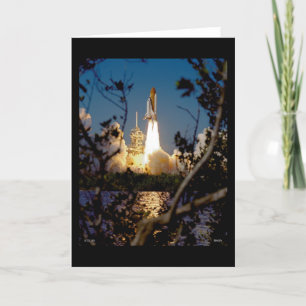 Launch of Space Shuttle STS-99 Card