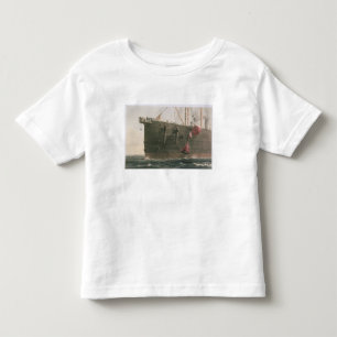 Launching the buoy, August 8th, 1865, marking the Toddler T-Shirt