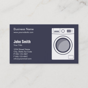 Laundromat / Appliance Repair, Service and Sale Business Card