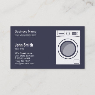 Laundromat / Appliance Repair, Service and Sale Business Card
