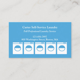 Laundromat Business Card