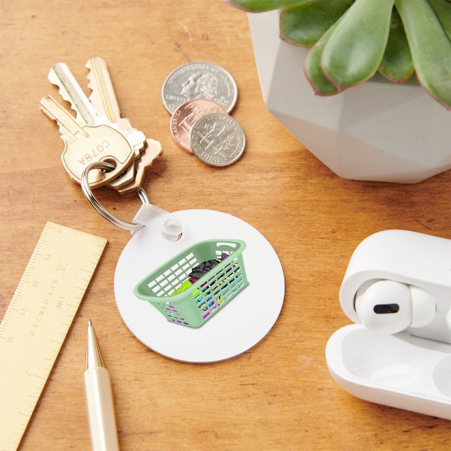 Laundry Basket Keychain (Creator Uploaded)