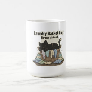 Laundry Basket King T-Shirt Coffee Mug