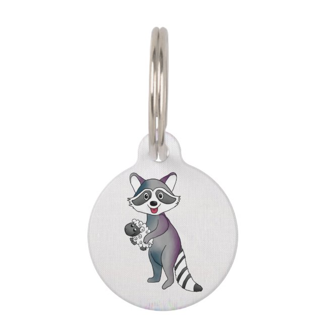 Laundry bear pet tag (Front)