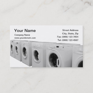 Laundry Business Card