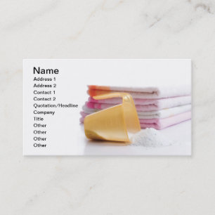 Laundry Business Card