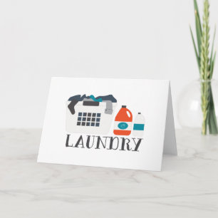 Laundry Card