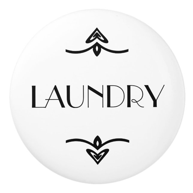 Laundry Ceramic Knob (Front)