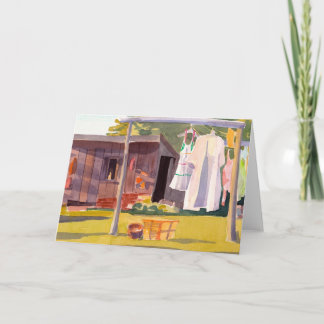 Laundry Day card
