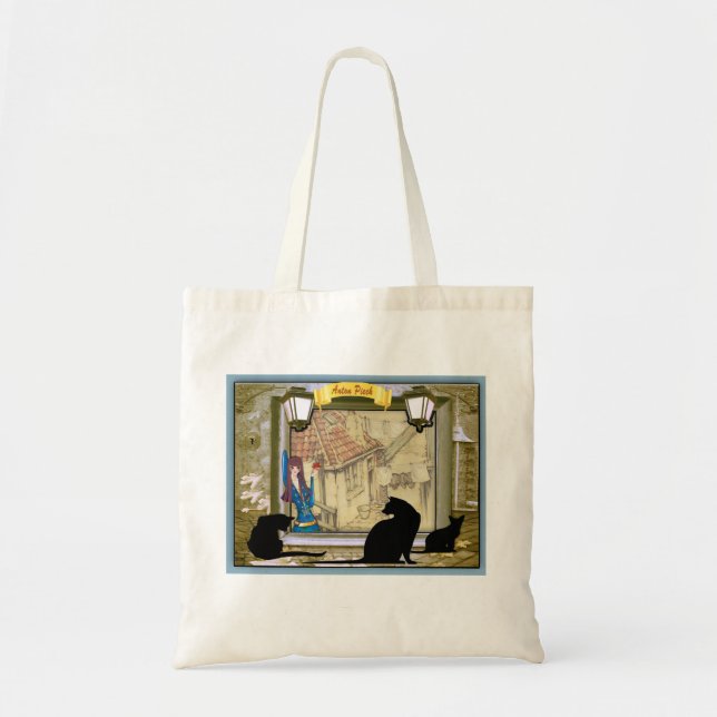 Laundry day flameless candle tote bag (Front)
