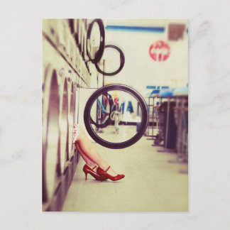 laundry day postcard