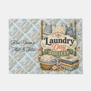 Laundry Day Society Cottagecore Florals Doormat