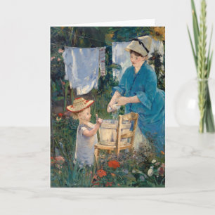 Laundry   Édouard Manet Card