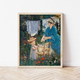 Laundry Édouard Manet Poster