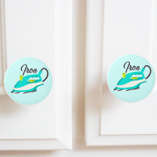Laundry Iron Ceramic Knob