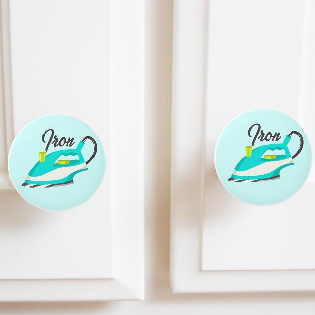 Laundry Iron Ceramic Knob (Creator Uploaded)