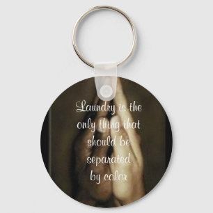 Laundry is ...Key chain Key Ring