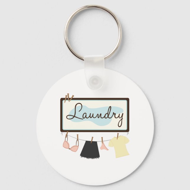 Laundry Key Ring (Front)