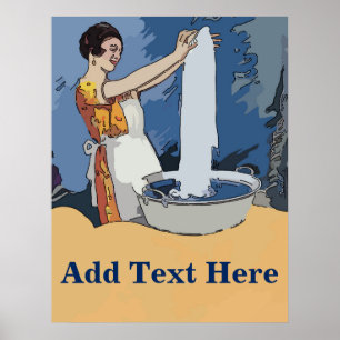 Laundry Lady Poster
