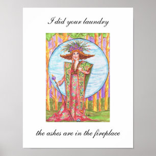 laundry room poster