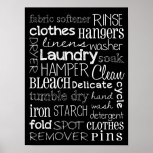 Laundry Room Poster