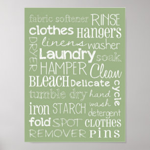 Laundry Room Poster