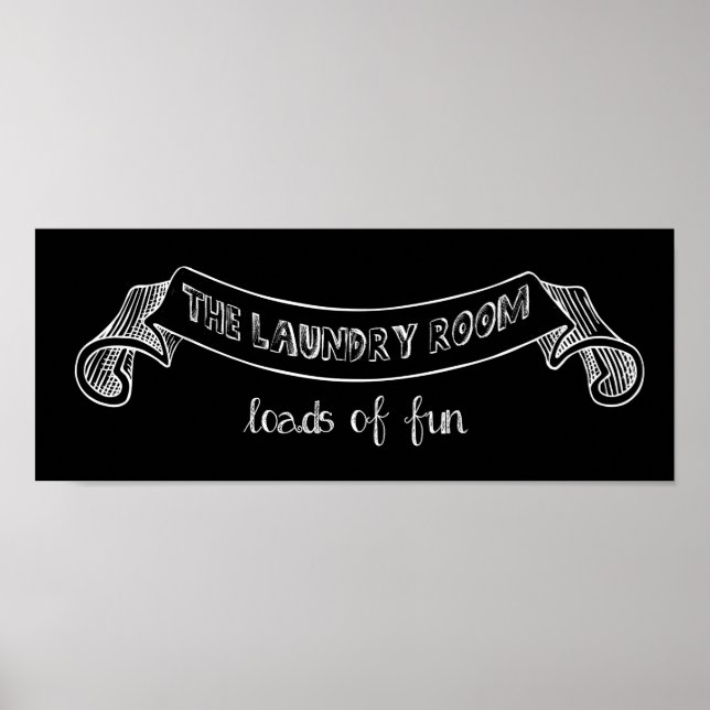 Laundry Room Poster (Front)
