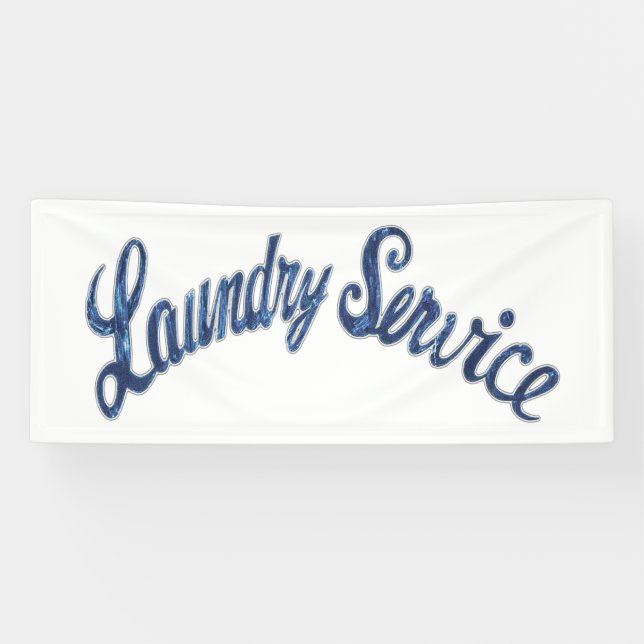 Laundry Service Banner (Horizontal)