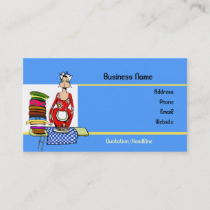 Laundry Services - Business Card