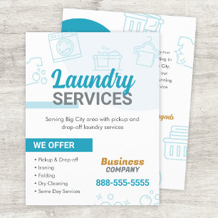 Laundry Services Flyer